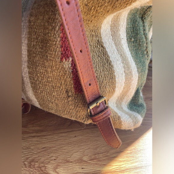 Raj | Vintage Kilim Woven Backpack - Picture 8 of 16